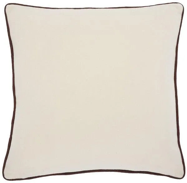 Safavieh Alaia Poly Fill Pillow in Ivory/Brown (Copy)