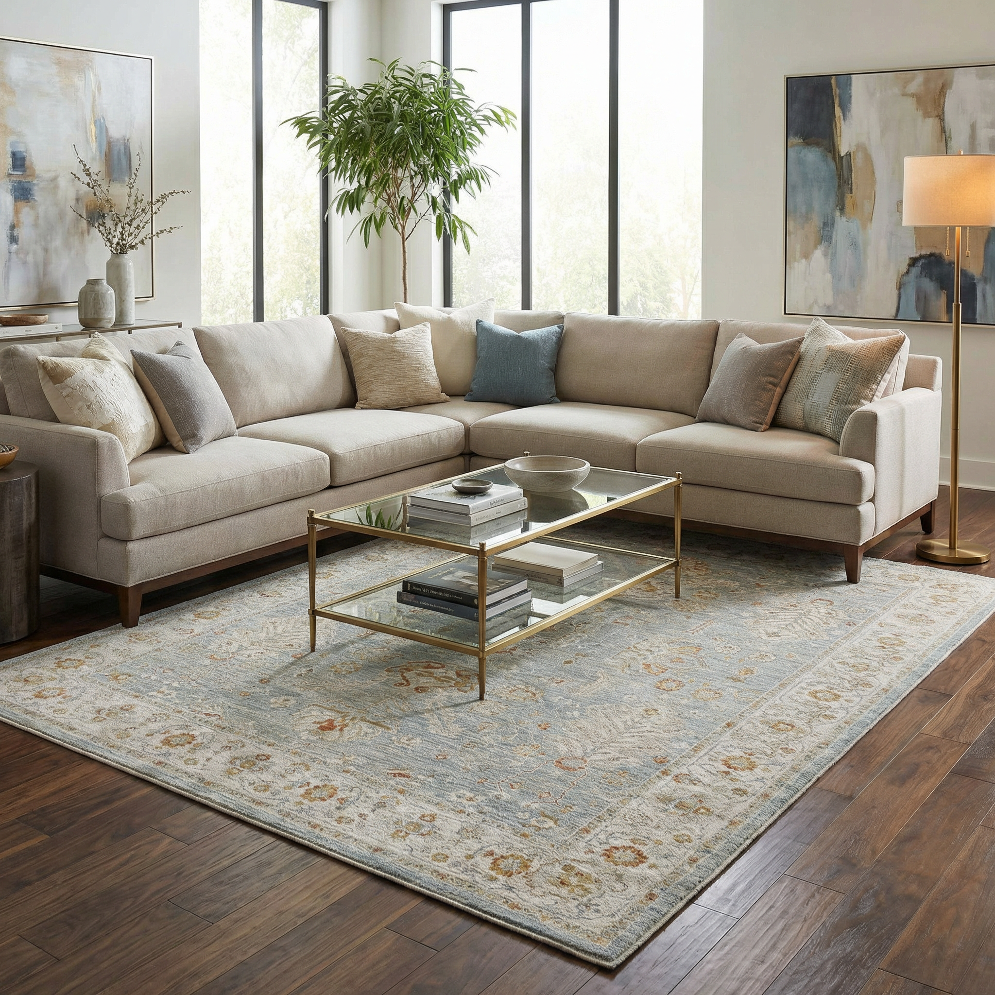 Camrose Thick Luxe Statement Rug