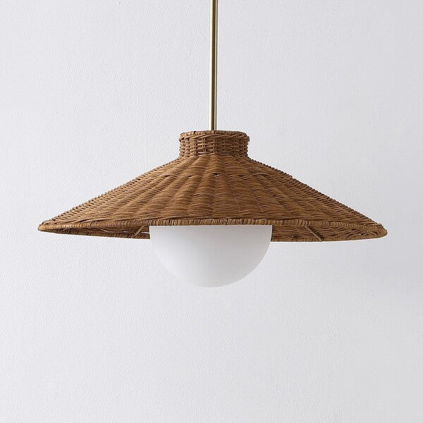 Kalena Rattan Pendant Lighting in Natural