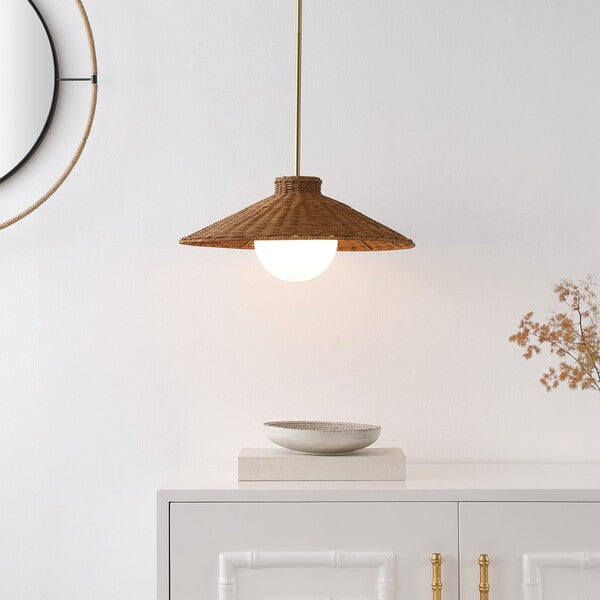 Kalena Rattan Pendant Lighting in Natural