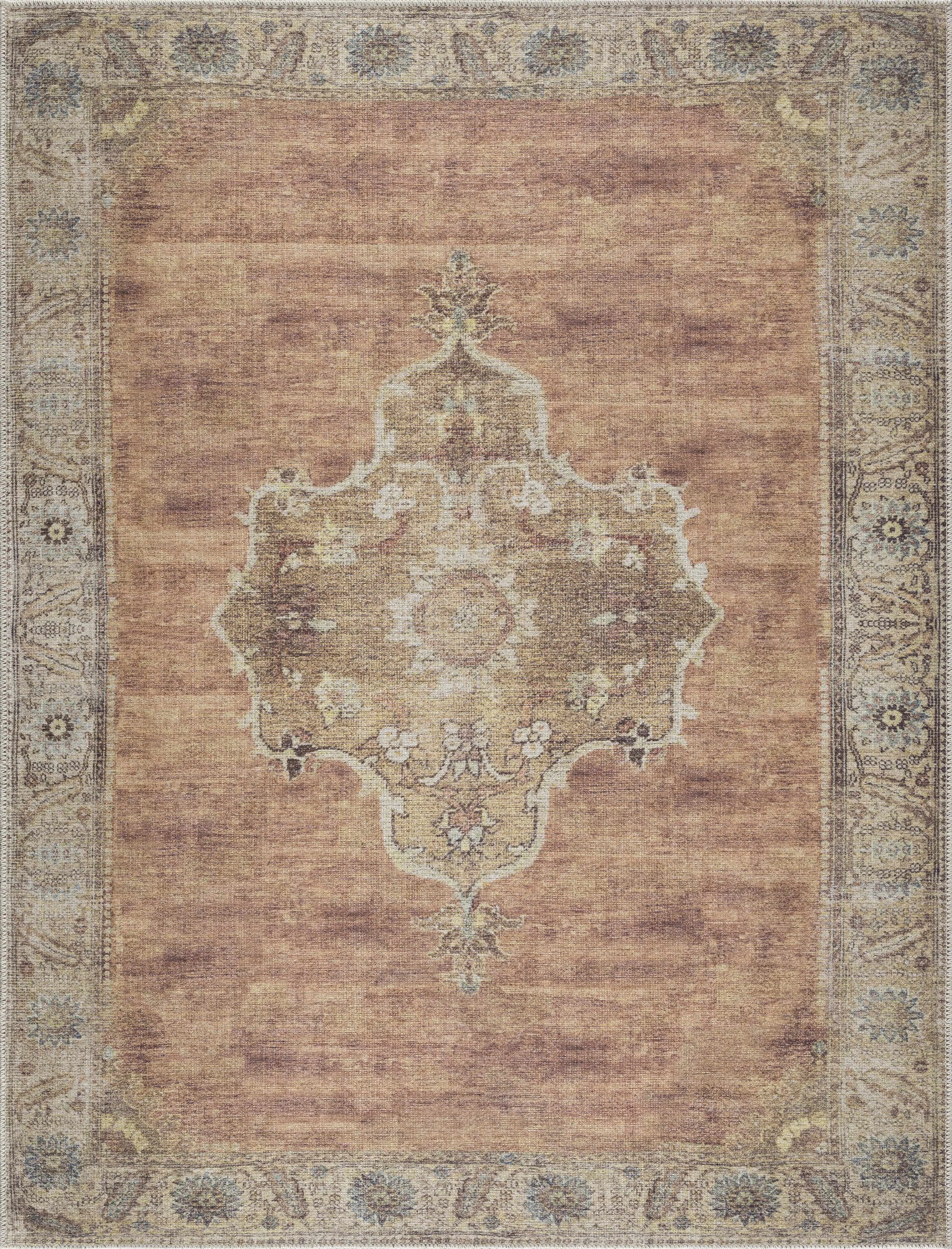 Powhatan Chenille-Polyester Thin Rug