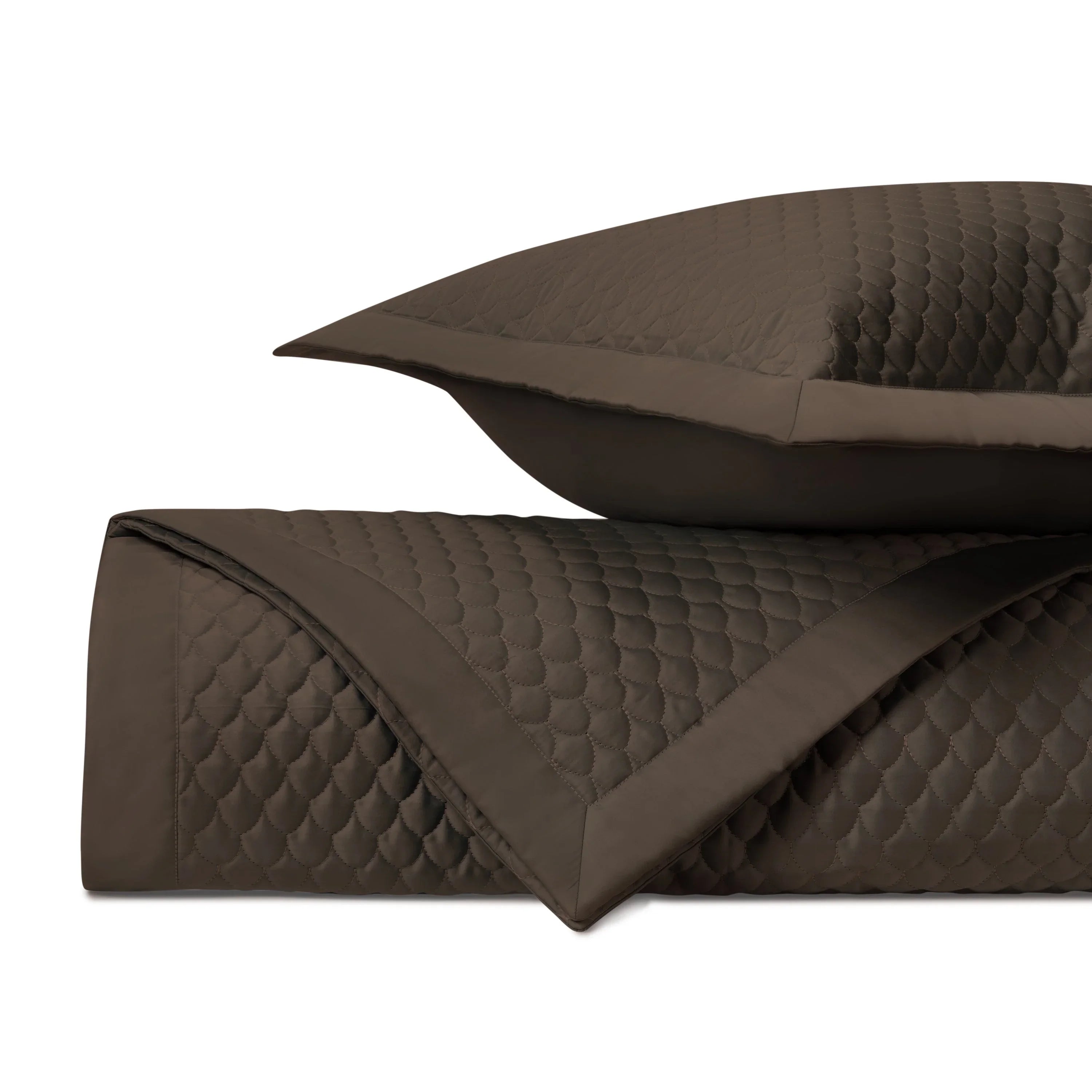 Raindrop Quilted Coverlet Set - The Mayfair Hall