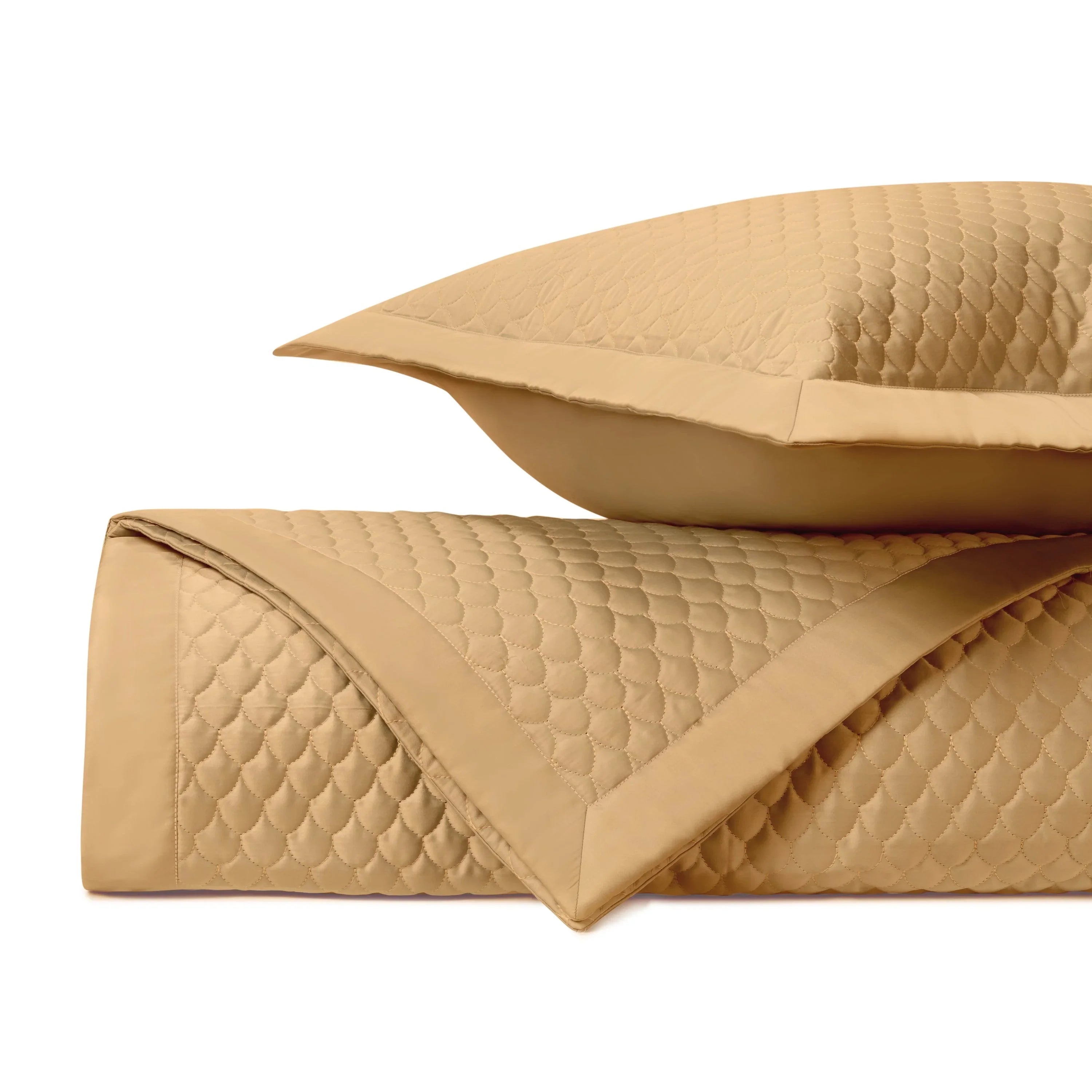 Raindrop Quilted Coverlet Set - The Mayfair Hall