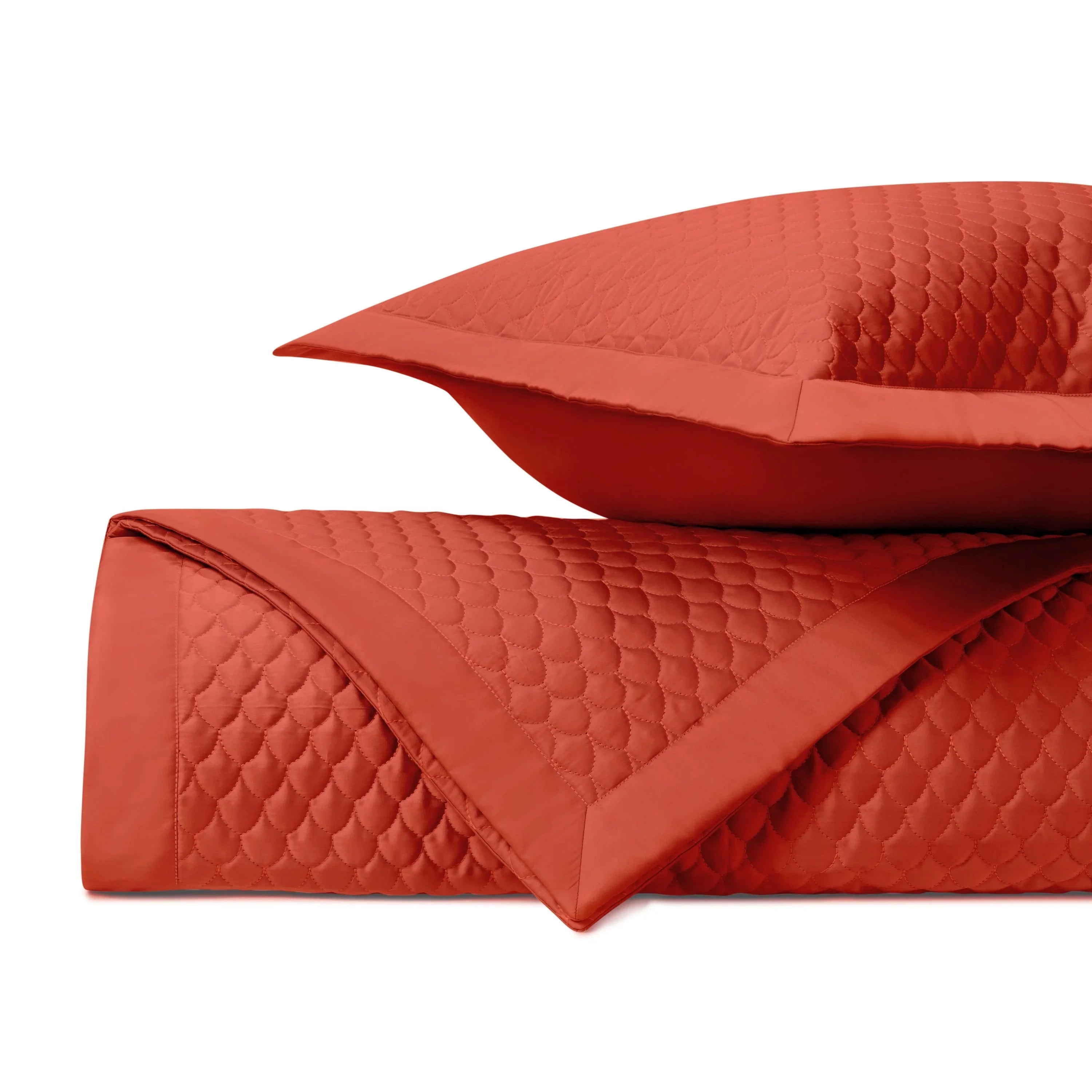 Raindrop Quilted Coverlet Set - The Mayfair Hall