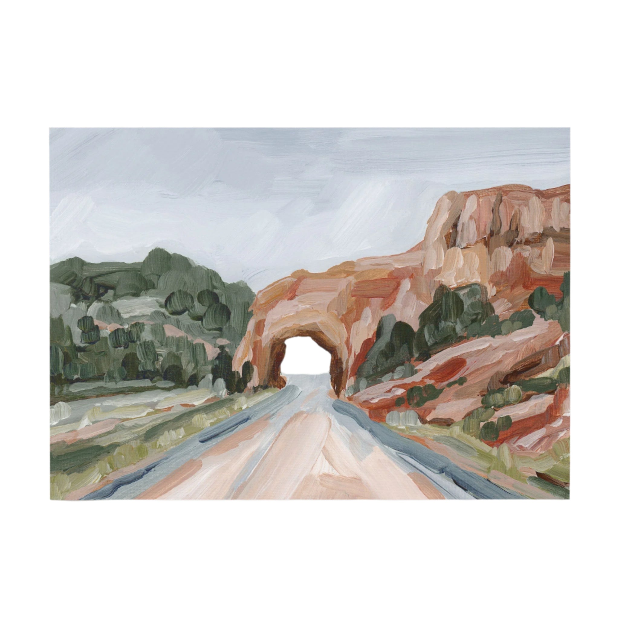 "Red Canyon" Art Print