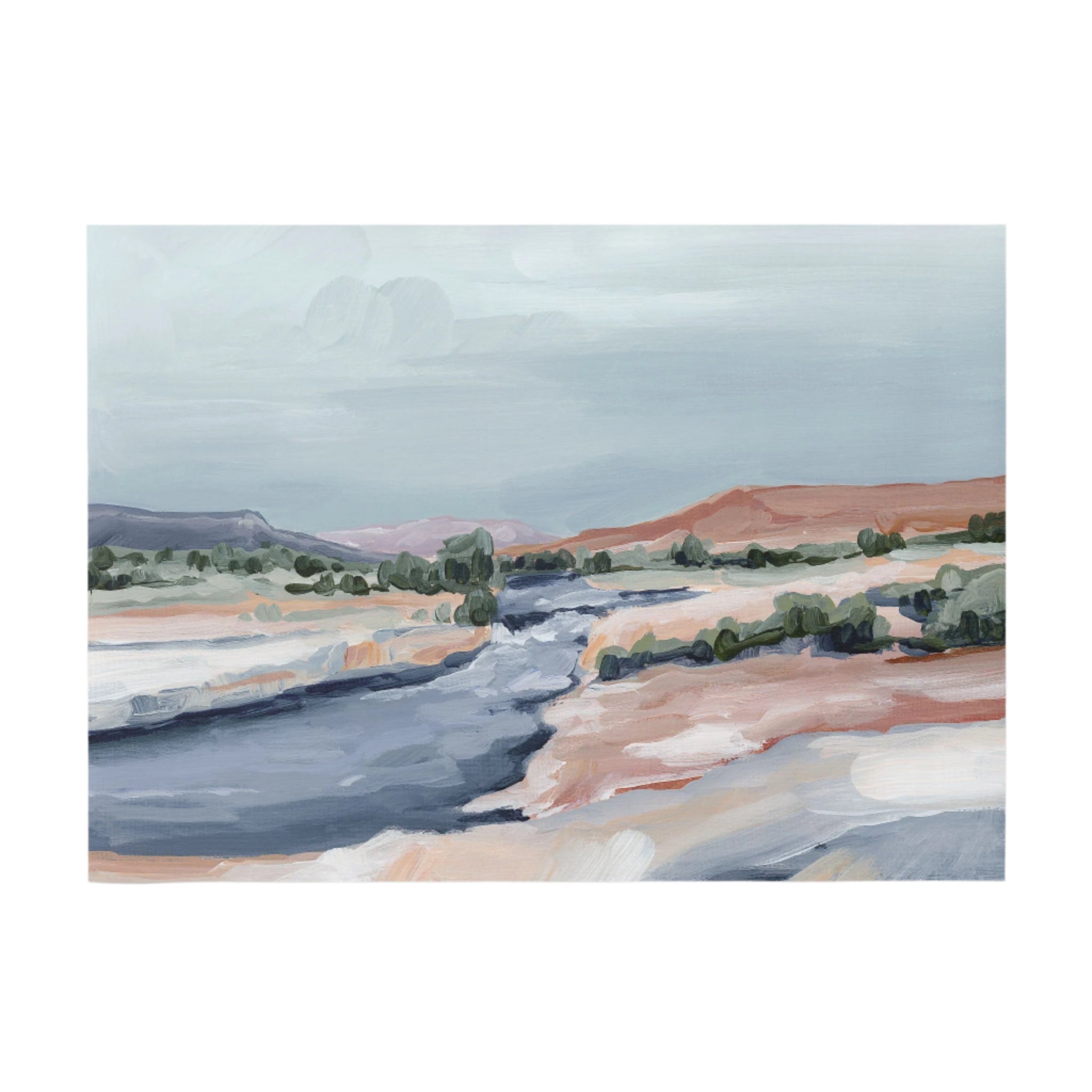 "River Through Zion" Art Print