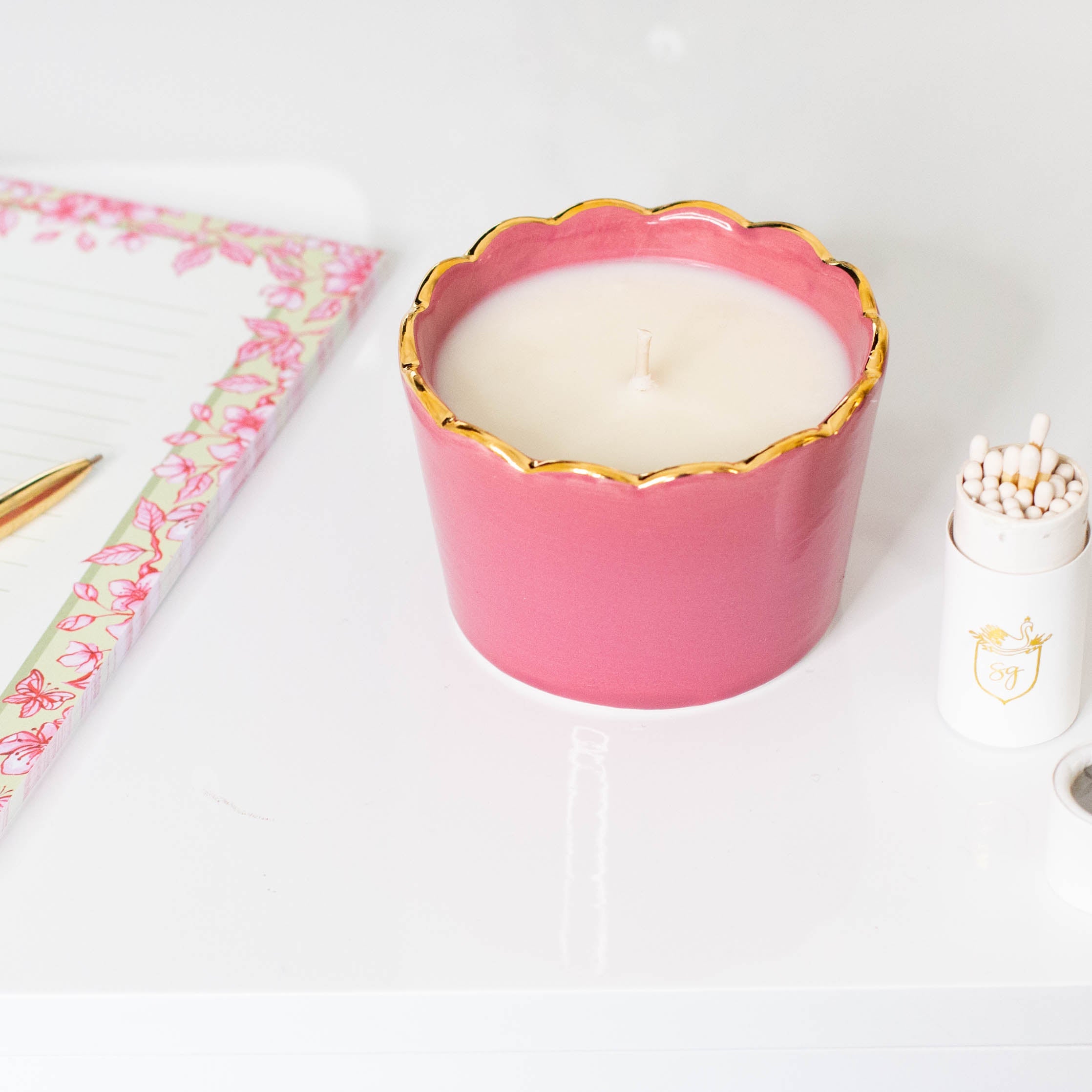 Scallop Candle Cup