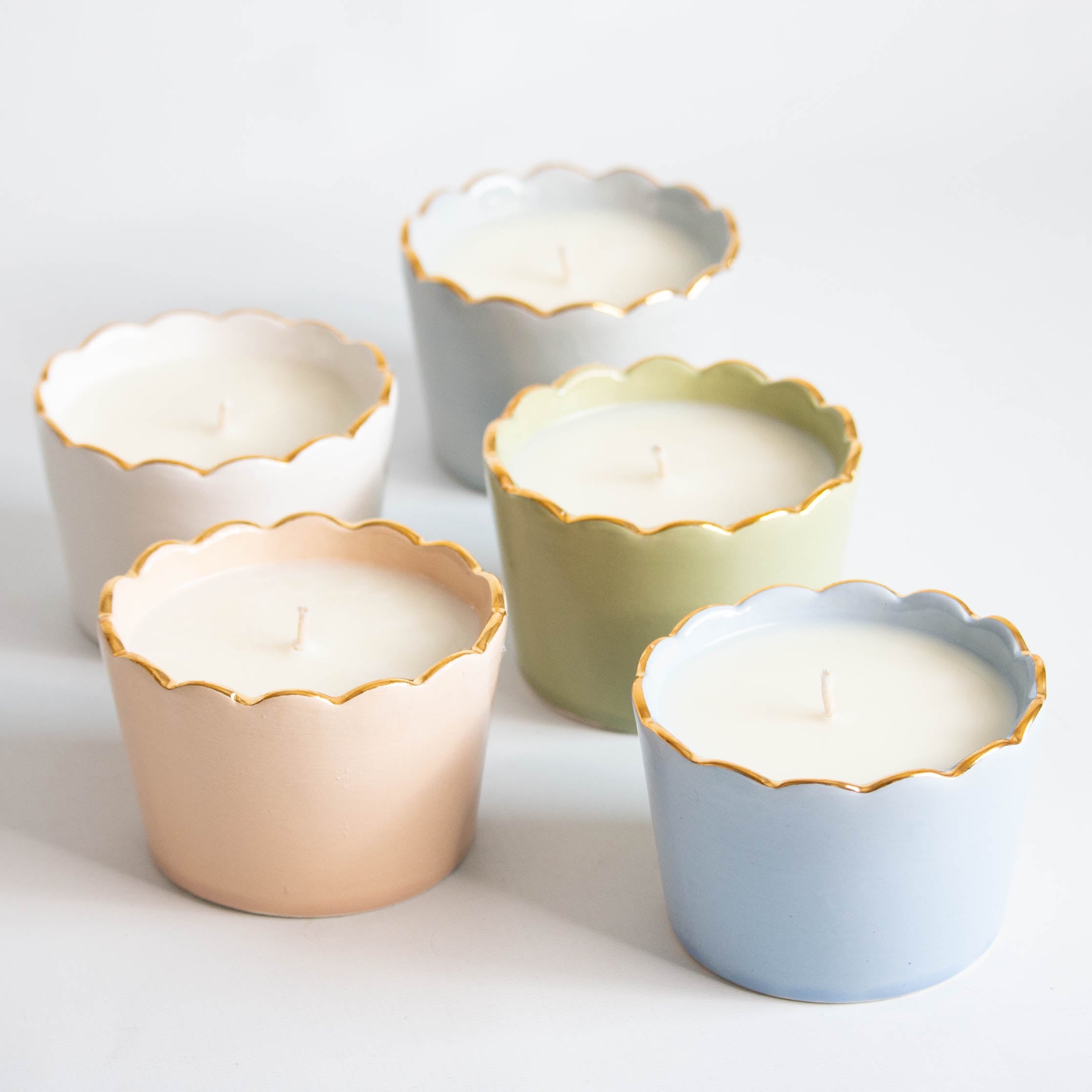 Scallop Candle Cup