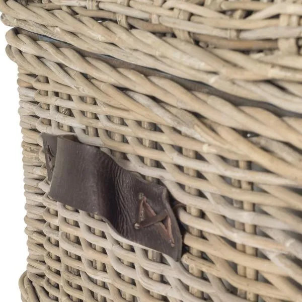 Safavieh Navarro Grey Rattan Coffee Table Trunk