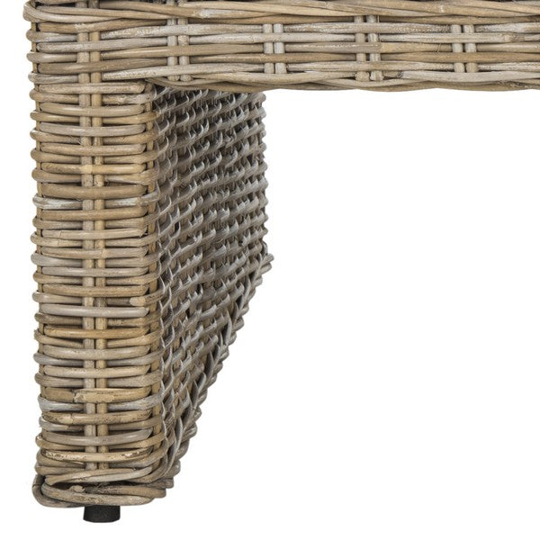 Persis Wicker Coffee Table in Natural