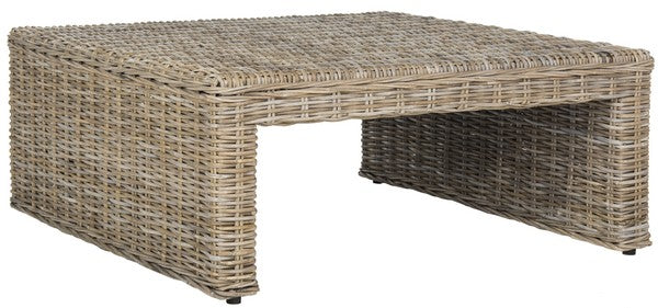 Persis Wicker Coffee Table in Natural