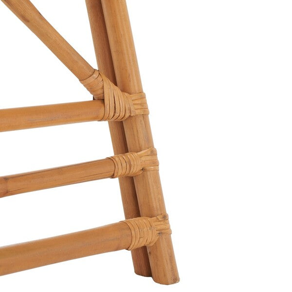 Maja Rattan Folding Accent Chair in Honey (Set of 2)