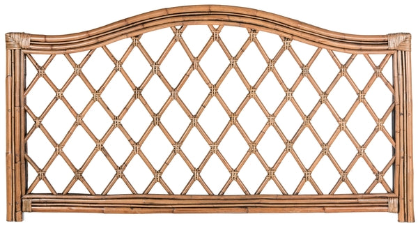 Gabrielle Wicker Headboard in Brown