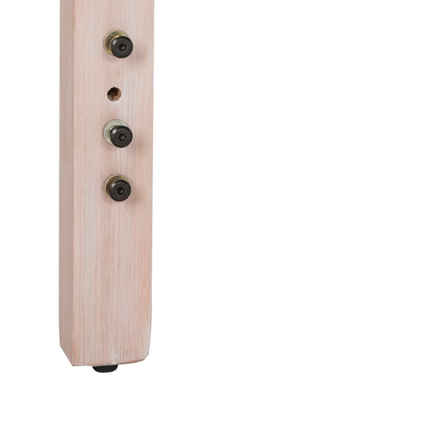 Gabrielle Wicker Headboard in Antique Gray