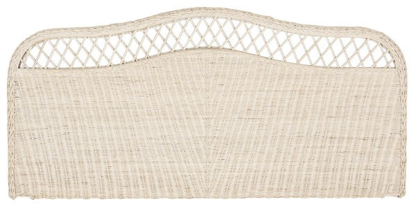 Sephina Rattan Headboard in White Wash