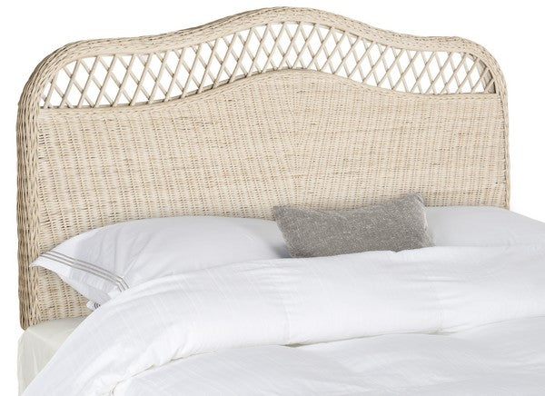 Sephina Rattan Headboard in White Wash