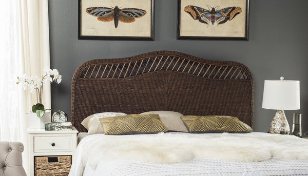Sephina Rattan Headboard in Brown