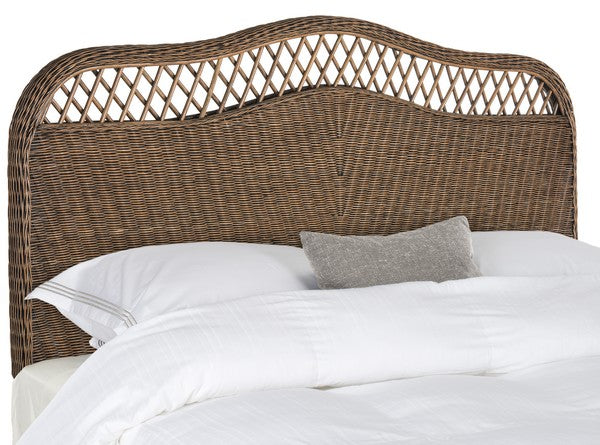 Sephina Rattan Headboard in Brown