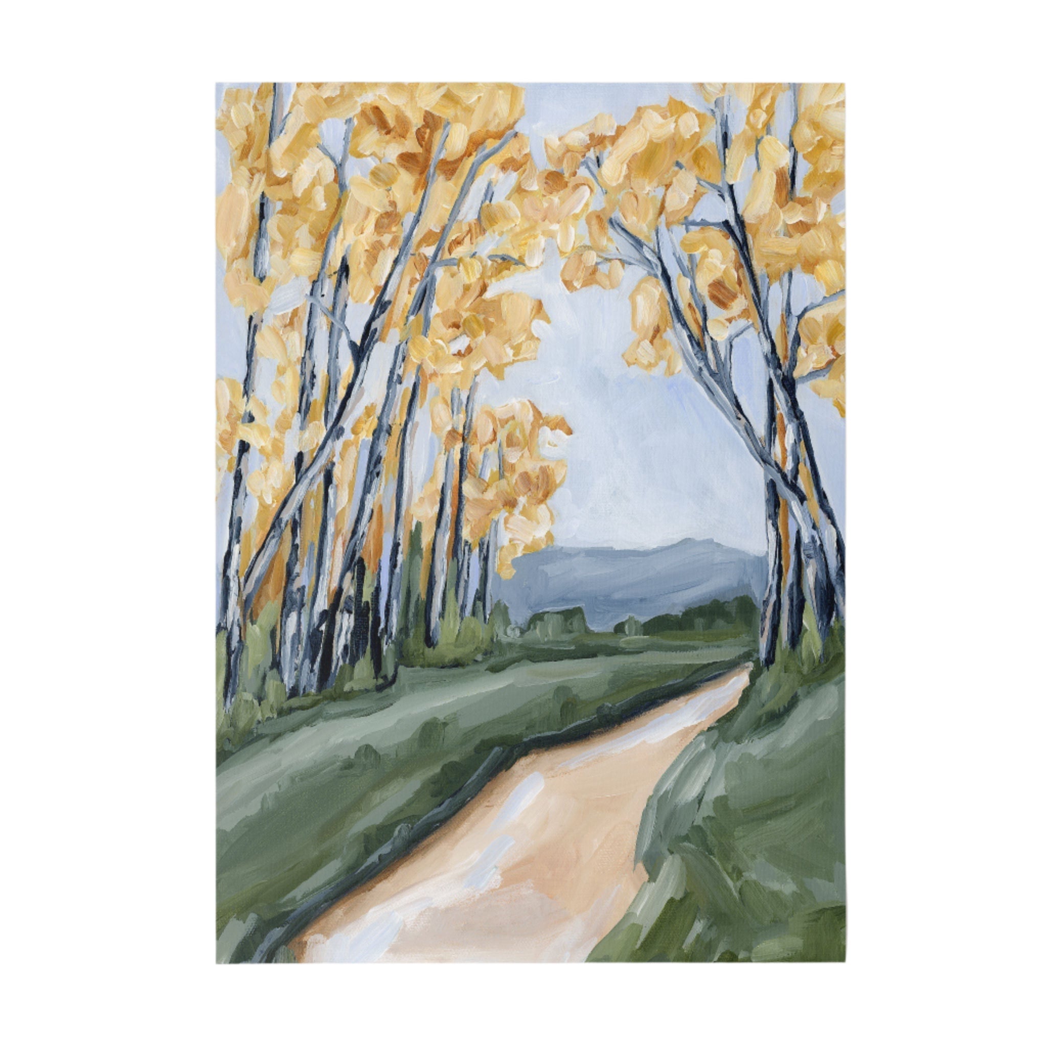 "September Trees" Art Print
