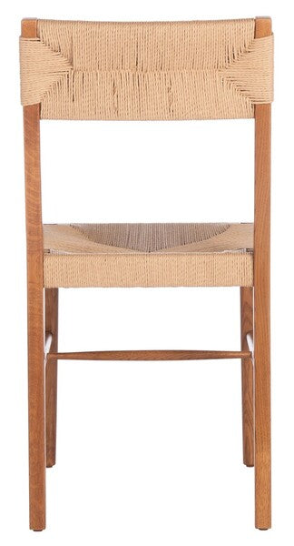 Cody Rattan Dining Chair in Natural (Set of 2)