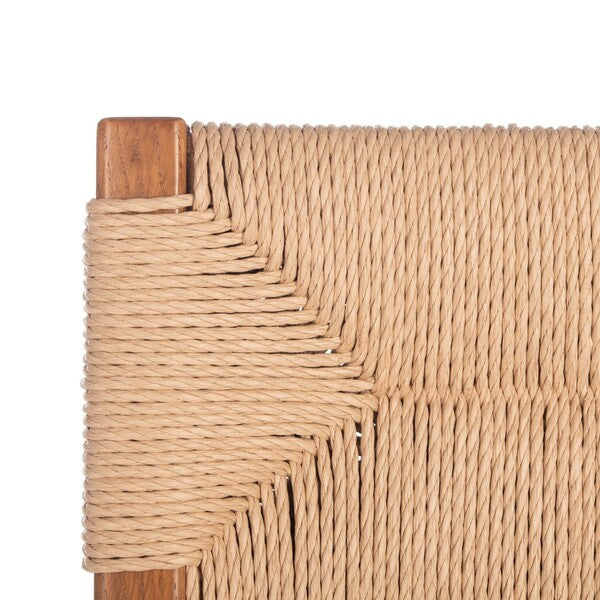 Cody Rattan Dining Chair in Natural (Set of 2)