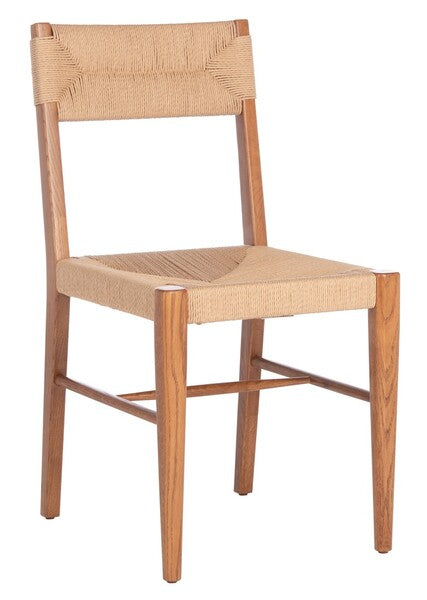 Cody Rattan Dining Chair in Natural (Set of 2)