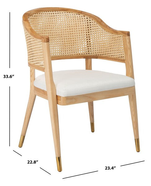Rogue Natural Rattan Dining Chair - The Mayfair Hall