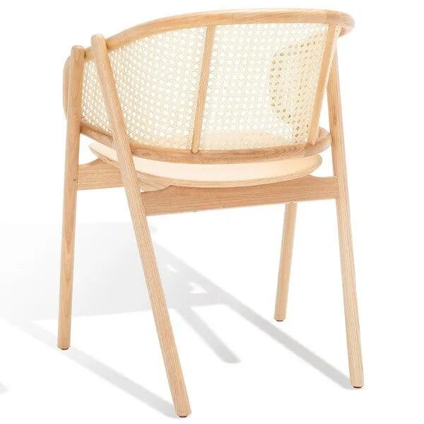 Safavieh Emmy Natural Rattan Back Dining Chair