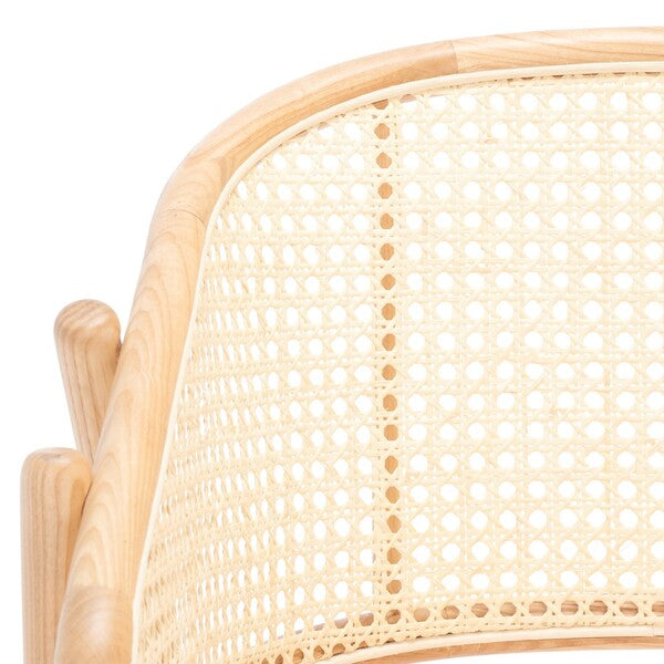 Emmy Natural Rattan Back Dining Chair - The Mayfair Hall