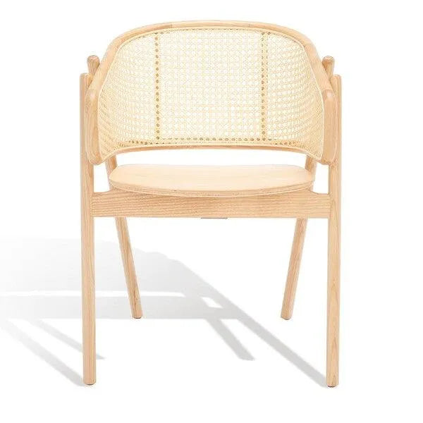 Safavieh Emmy Natural Rattan Back Dining Chair