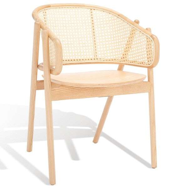 Emmy Natural Rattan Back Dining Chair - The Mayfair Hall