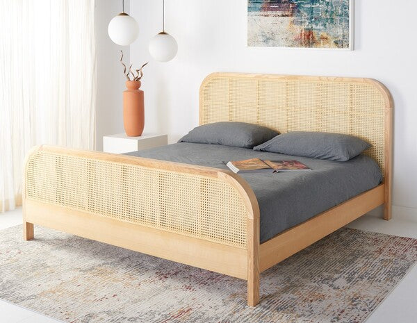 Mcallister Natural Cane King Bed - The Mayfair Hall