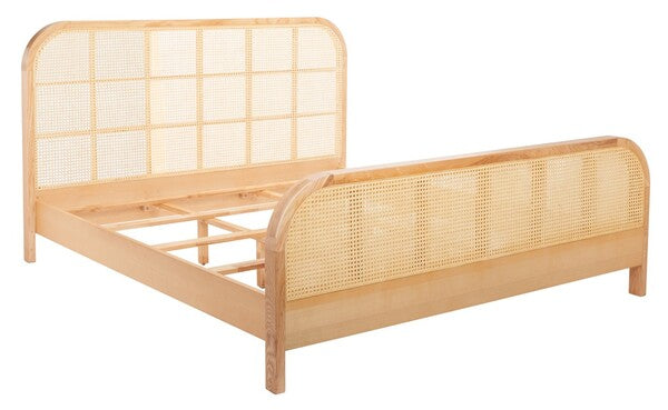 Mcallister Natural Cane King Bed - The Mayfair Hall