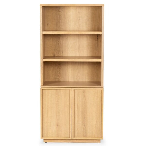 Zeus 4 Shelf Wood Bookcase - Thumbnail 3