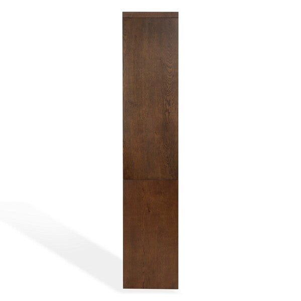Elanna Wood 4 Shelf Bookcase in Walnut