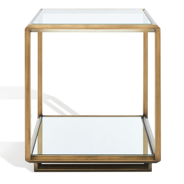 Florabella Bronze Mirrored Accent Table - The Mayfair Hall
