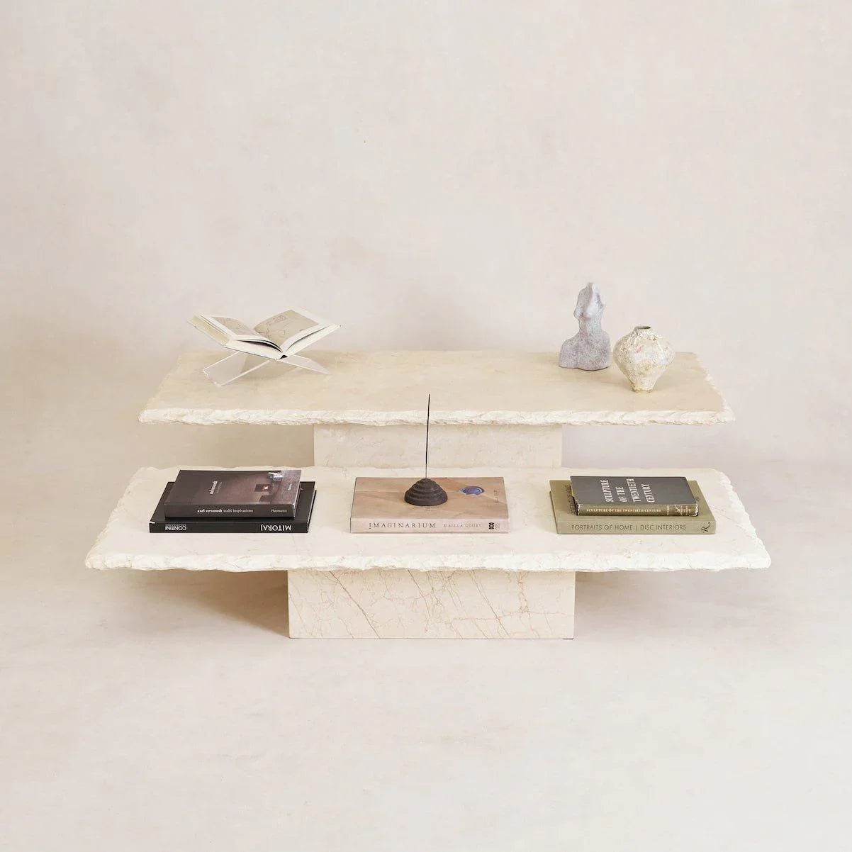 Sofita Marble Coffee Table - Low - The Mayfair Hall
