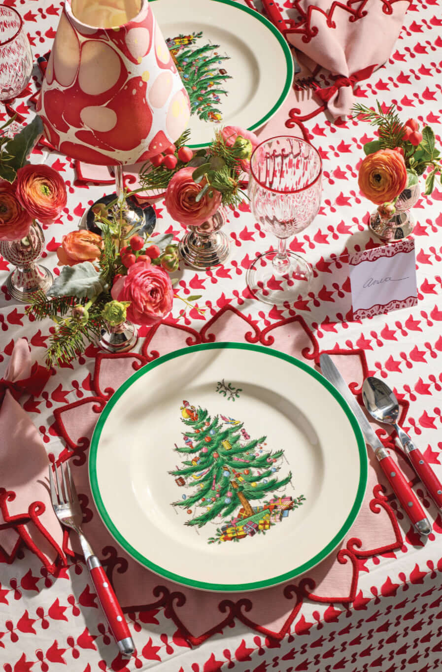 Tulip Trail Tablecloth