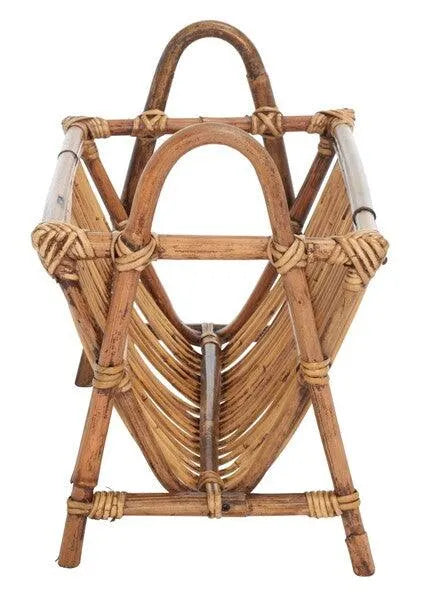 Safavieh Jove Honey Brown Wash Newspaper Rack