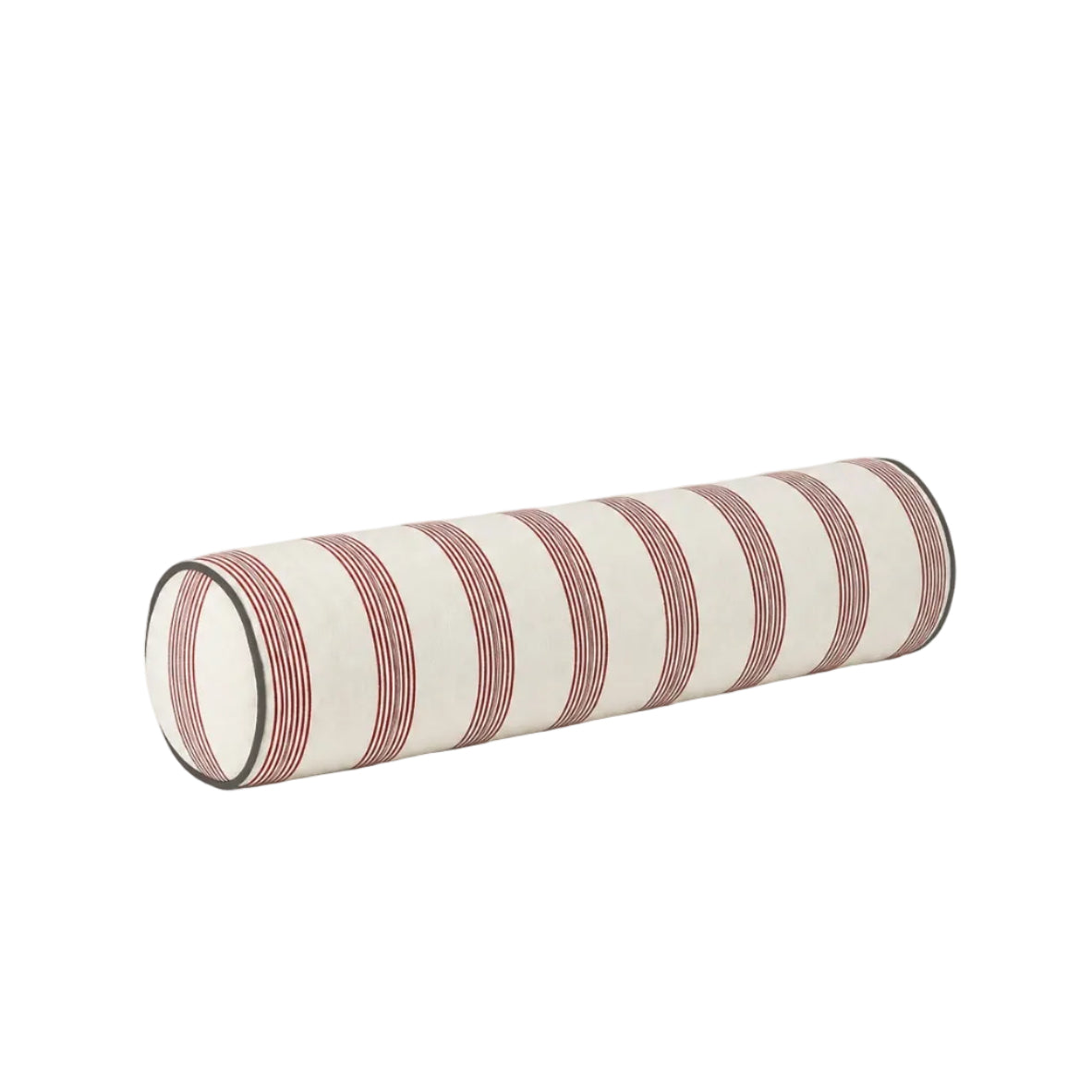 Rimini Striped Cotton Bolster Pillow by Sunday Citizen — 22″ × 5.75″