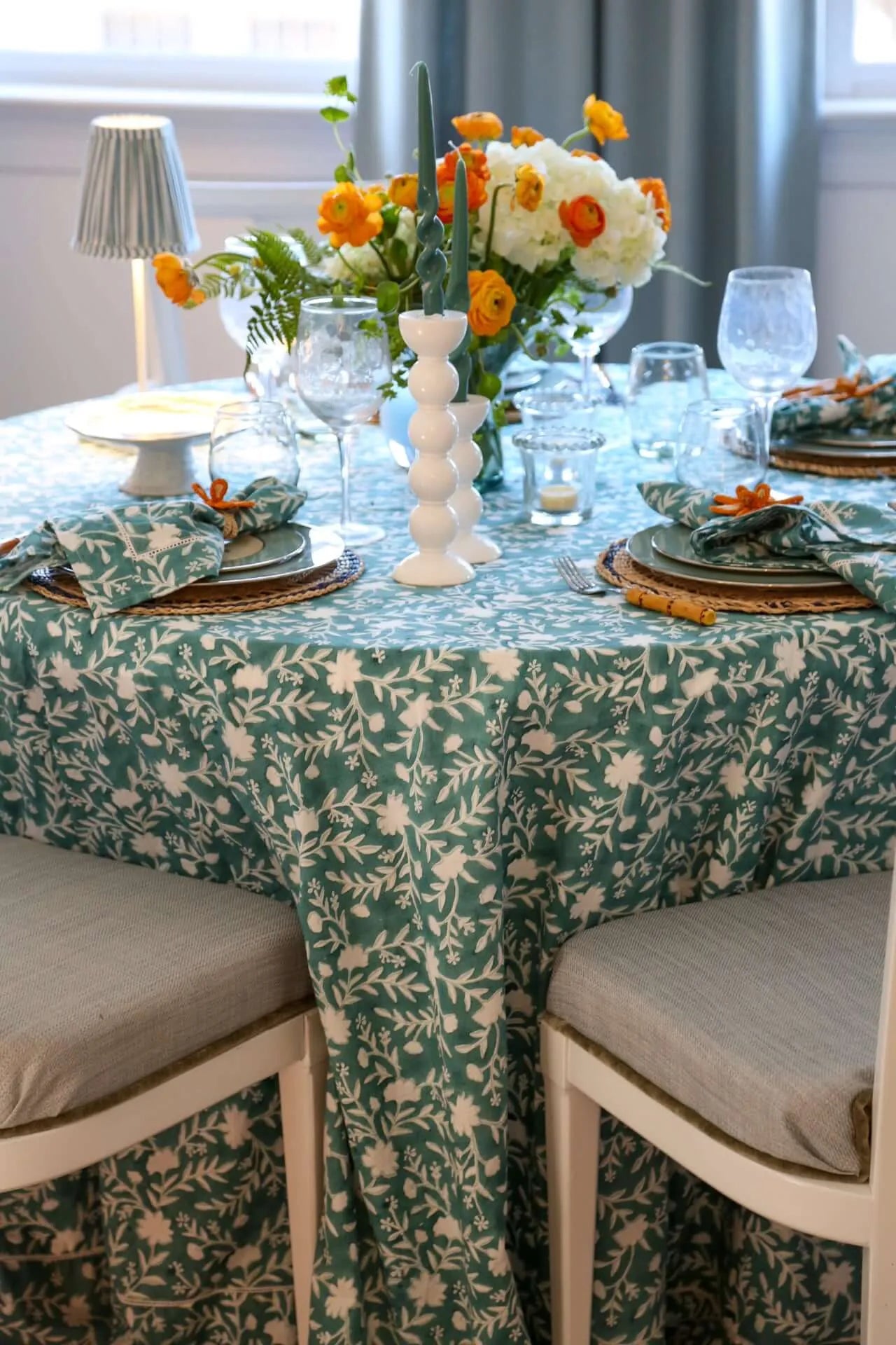 Camellia Tablecloth - The Mayfair Hall