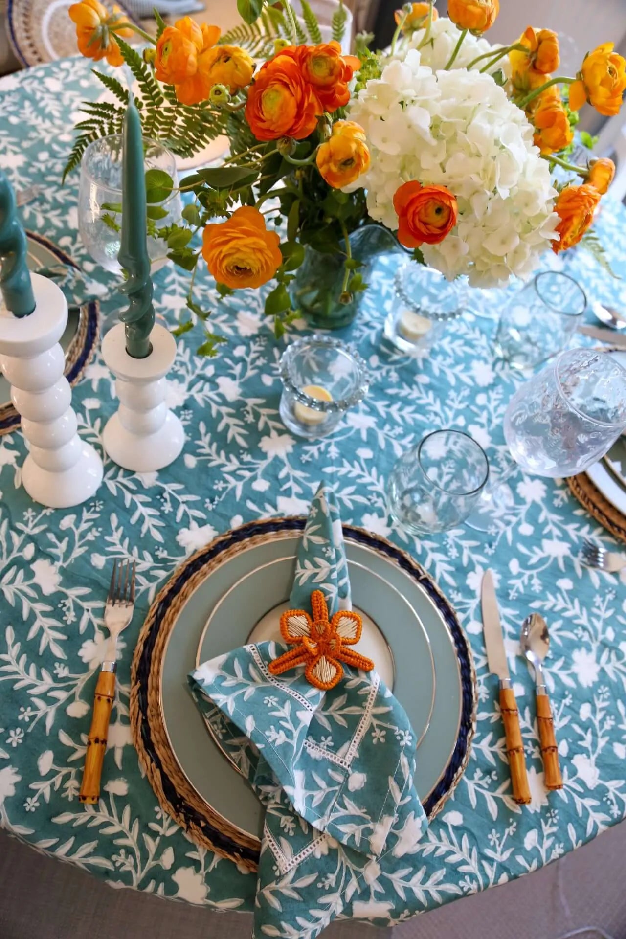 Camellia Napkins, Set of 4 - The Mayfair Hall
