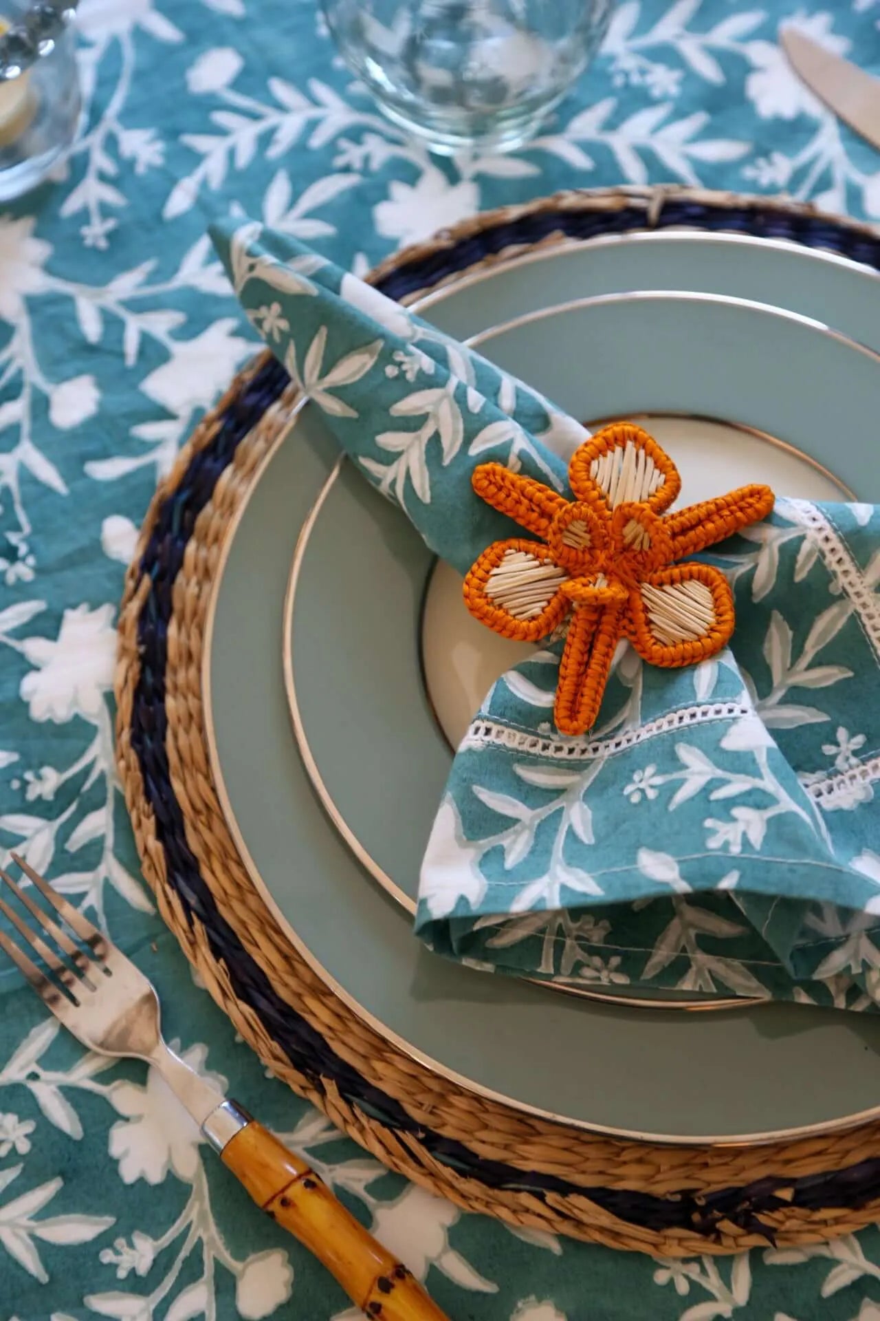 Camellia Napkins, Set of 4 - The Mayfair Hall