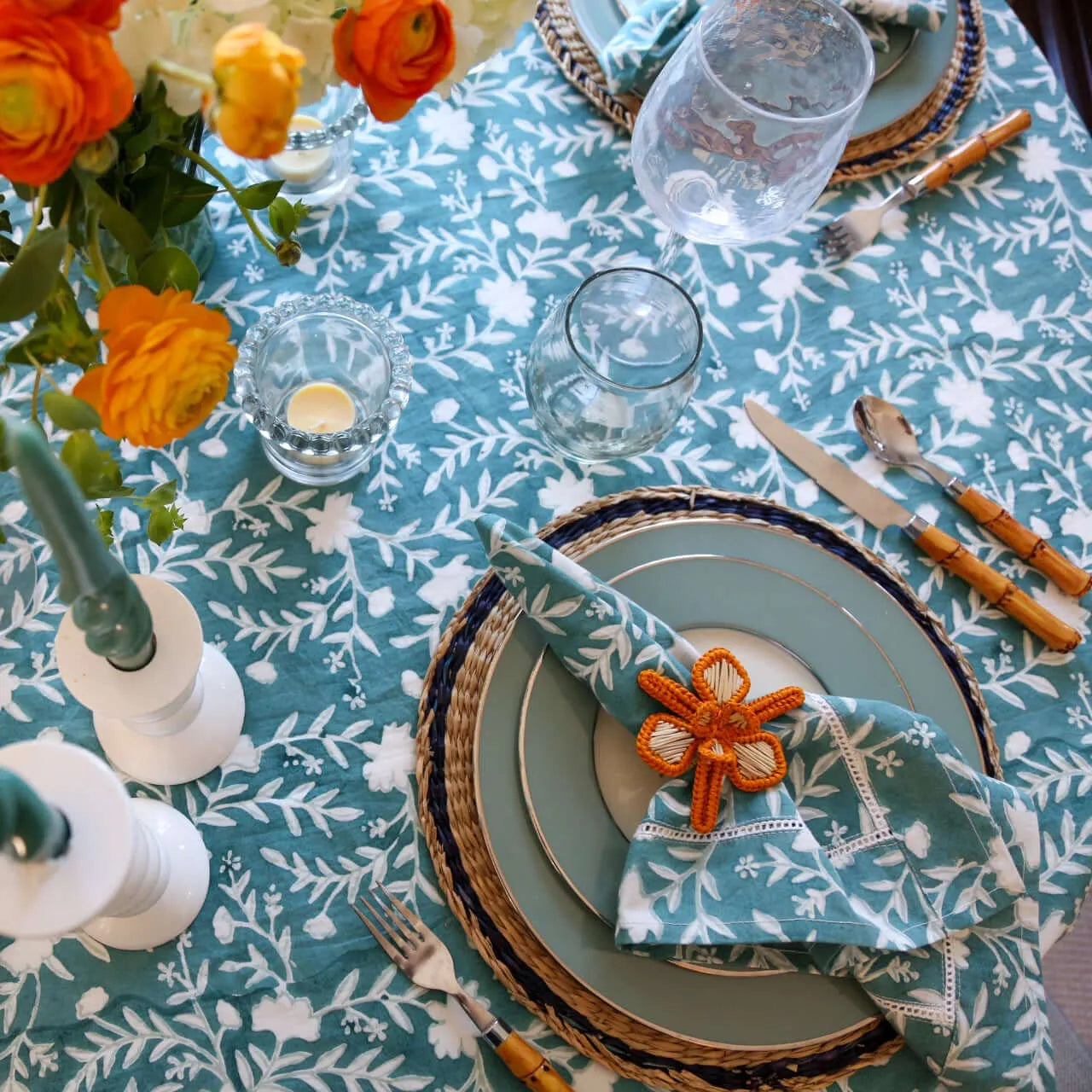 Camellia Napkins, Set of 4 - The Mayfair Hall