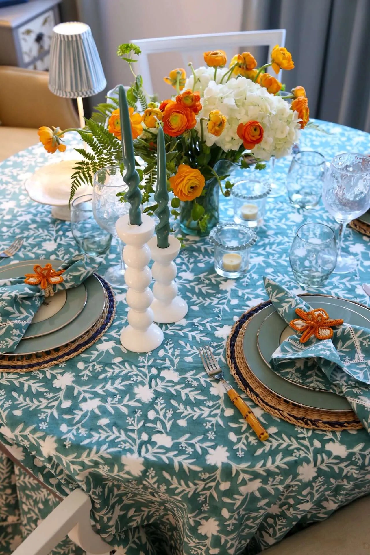 Camellia Tablecloth - The Mayfair Hall