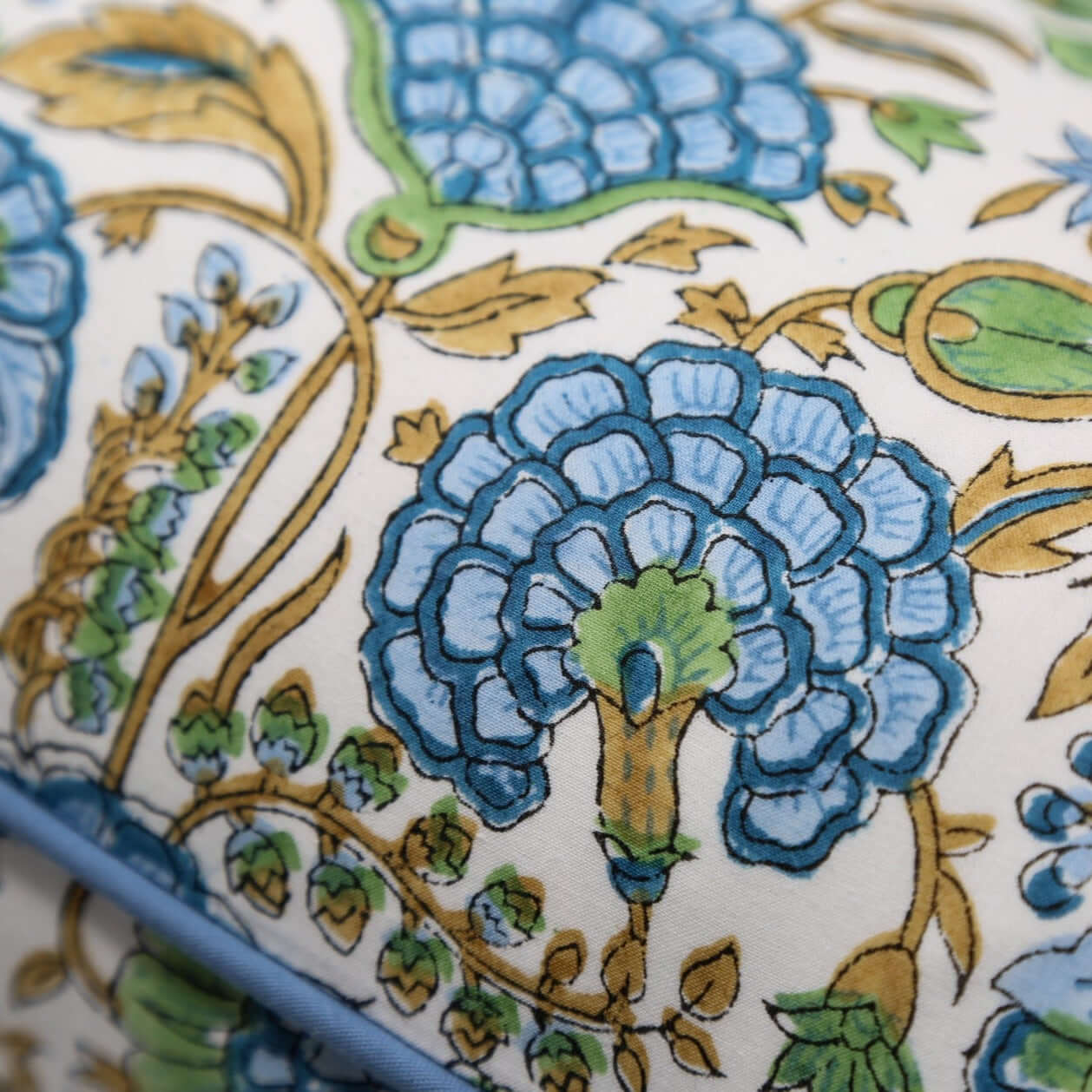 Lotus Blossom Throw Pillow Cover