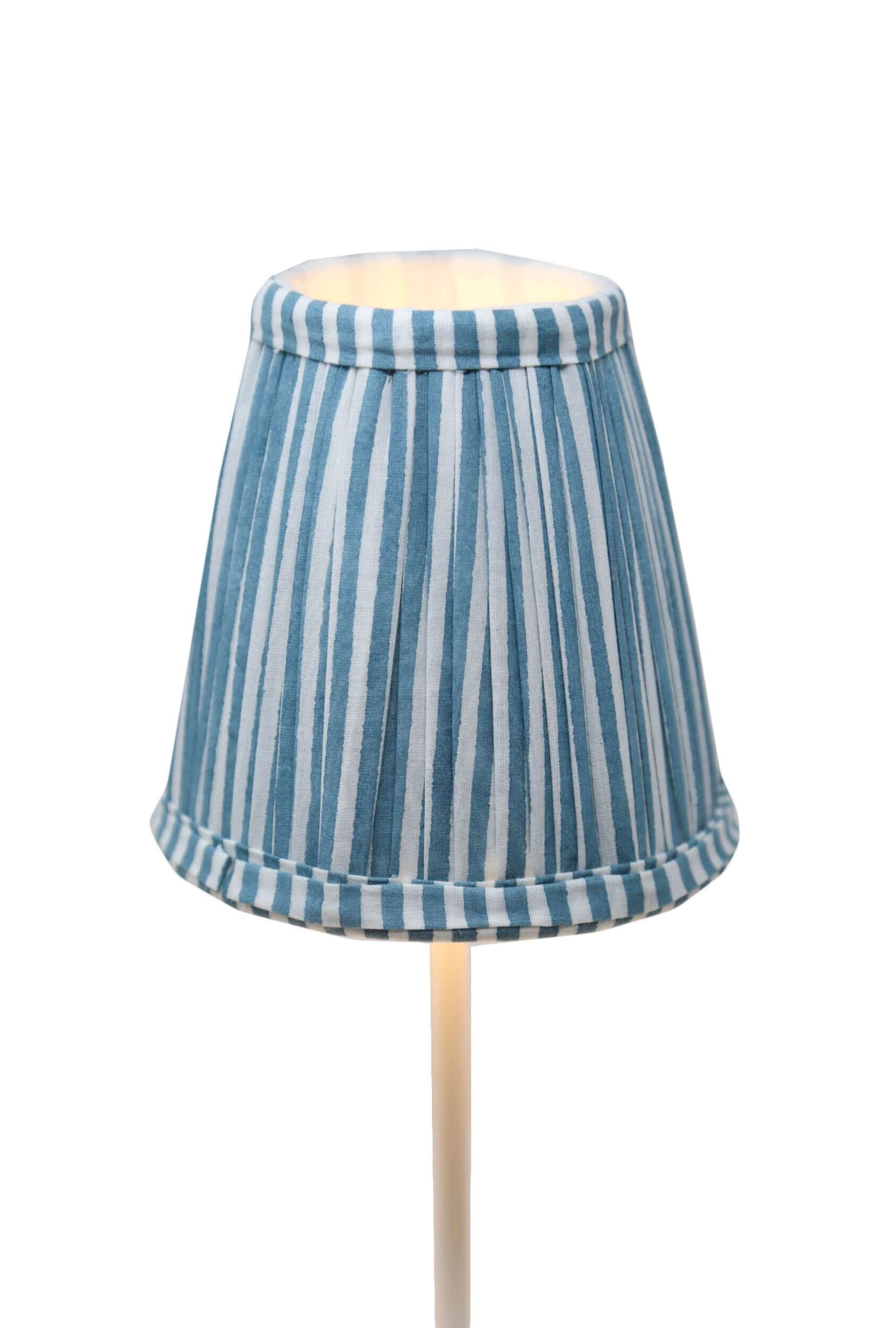 Harbor Stripe Shade for Cordless Lamps
