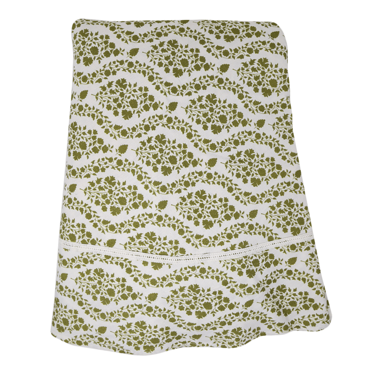 Wisteria Linen Tablecloth