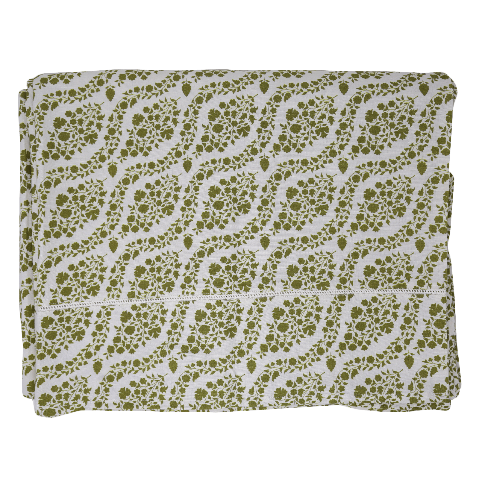 Wisteria Linen Tablecloth