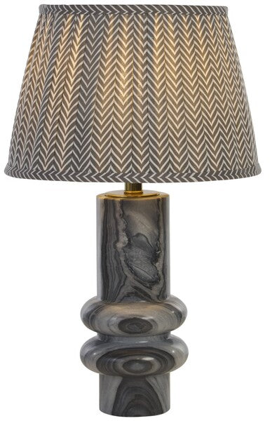 Emina Marble Table Lamp in Gray